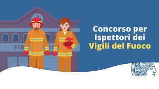 Concorso Ispettori logistico gestionali dei Vigili del Fuoco corso per la prova scritta e oraleFCD [upl. by Leila]