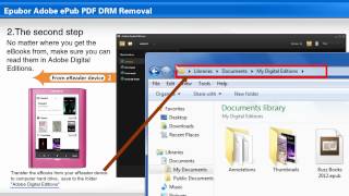 Adobe PDF amp ePub DRM Removal Video Guide  Epubor Studio [upl. by Htrahddis523]