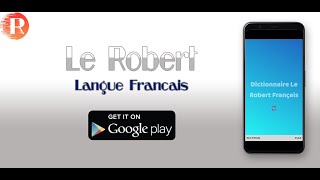 Dictionnaire français le Robert sans internet [upl. by Garlaand]