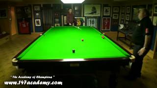 Ken Doherty Long Potting Training  147 Academy [upl. by Meunier906]