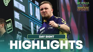 A RECORDBREAKING WIN Day Eight Highlights  2024 Grand Slam of Darts [upl. by Helmer]