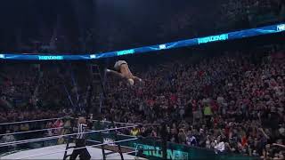 Darby Allin dives from a ladder through glass  AEW Revoultion 2024  Darby Allin insane dive [upl. by Adidnere]