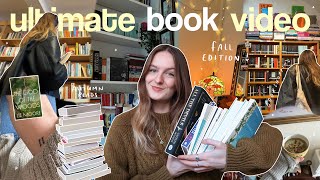 the ULTIMATE autumn book video  book unboxings book shopping amp bookshelf reorganisation [upl. by Britton]