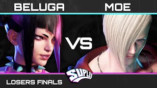 Suplex 62  Losers Finals  Beluga Juri VS Moe Ed  SF6 [upl. by Wake]