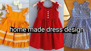 home made baby dress design how to make a baby dresses  summer dress design 2024 [upl. by Janeen]