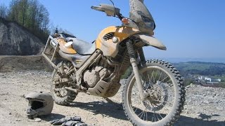 Enduro Offroad Test and Review BMW F650 GS Dakar Yamaha XT250 MZ 125 SX [upl. by Iror891]