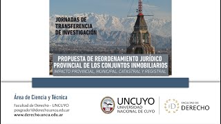 Propuesta de Reordenamiento Jurídico Provincial de los Conjuntos Inmobiliarios [upl. by Boorer]