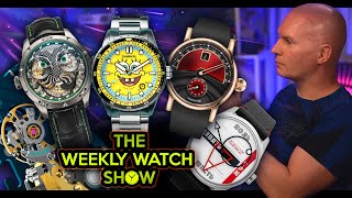 Julys New Watches Featuring Joker vs Spongebob ChronoSwiss Plus Much More [upl. by Eskill]