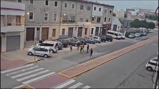 Alarma en Sueca por una multitudinaria pelea a navajazos en plena calle [upl. by Foushee480]