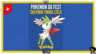 ¡SHAYMIN FORMA CIELO EN POKEMON GO 🧣 shaymin [upl. by Chaim]