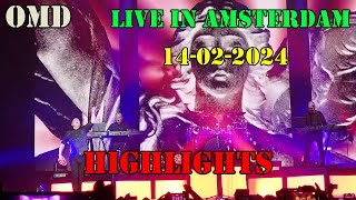 OMD  Live in Amsterdam  concert highlights 02142024 [upl. by Hayley]