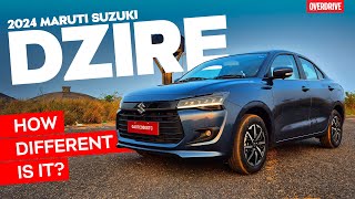 2024 Maruti Suzuki Dzire Walkaround Greater than Swift  boot  odmag [upl. by Alarise]