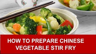 Vegetable stir fry – How to prepare in four easy steps with indepth explanation [upl. by Arretnahs660]