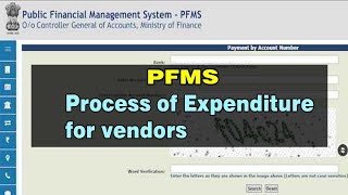 PFMS  EAT Modules  Process of Expenditure for vendors  SPYM INDIA [upl. by Virg]