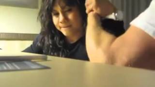 Mixed Armwrestling FBB Hazel Piazza humiliates a man [upl. by Esilahs350]