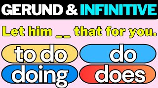 Gerund and Infinitive Challenge Test Your Language Skills  Can You Score 3535  Part 5 [upl. by Noonberg1]