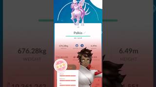 💯100 IV Origin Palkia CAUGHT In Pokemon Go💯 shorts pokemon [upl. by Rehpotsirc]