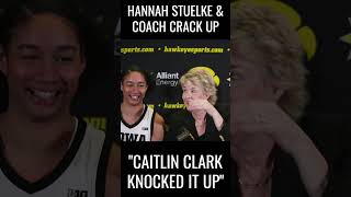 Caitlin Clark Knocks It Up Blunder caitlinclark shorts [upl. by Graehme]