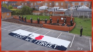 TRIBUTE Accrington Stanley mark Remembrance Day [upl. by Antonie]