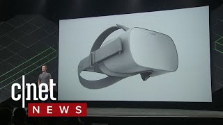 Oculus Go is an allnew standalone VR headset CNET News [upl. by Atirehgram]