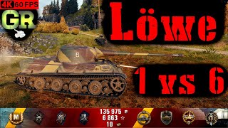 World of Tanks Löwe Replay  7 Kills 44K DMGPatch 140 [upl. by Baynebridge32]