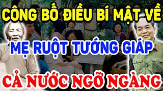 Lần Đầu Công Bố ĐIỀU BÍ MẬT NÀY Về Mẹ Ruột ĐT Võ Nguyên Giáp Cả Nước Ngỡ Ngàng   Triết Lý Tinh Hoa [upl. by Airtemak]