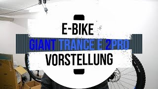 E Bike Vorstellung Giant Trance E 2 PRO 2019 [upl. by Okiek341]