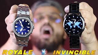 Fire Boltt Royale Vs Invincible Plus  Which One Should You Buy Best Smartwatches Under 5000 [upl. by Ced]