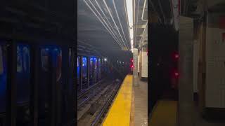 MTA NYC Subway Rockaway Pkwy Bound R143 L Train Arrives and Departs 3rd Ave nycsubway nycmta [upl. by Odell]