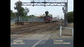 Original Wodonga Railway Station Victoria Australia Then and 26th June 2023 [upl. by Dyoll]