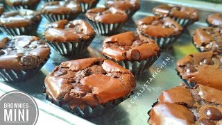 RESEP BROWNIES PANGGANG MINI YANG BIKIN NAGIH [upl. by Aimerej169]