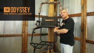 Muddy Odyssey One Person Ladder Stand  Muddy Outdoors Product [upl. by Gwyn774]