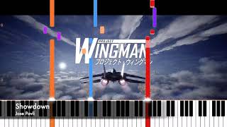 Showdown but with piano roll Project Wingman OST [upl. by Budge883]