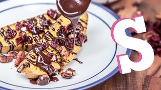 How To Make Pumpkin Biscotti Recipe with MyVirginKitchen [upl. by Catriona891]