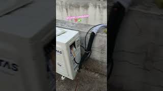 Voltas ac installation complete 💯✅ but only AC repair ✅youtubeshort acrepairing bhubaneswar [upl. by Llertac]