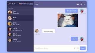 Chat App using React and Firebase  Realtime Private Chat Application [upl. by O'Dell]