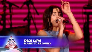 Dua Lipa  ‘Scared To Be Lonely’  Live At Capital’s Jingle Bell Ball 2017 [upl. by Corydon]