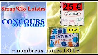 105 Ouverture courrier 500 abonnés sophiecrea [upl. by Chlores]