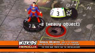 Heroclix How to Play Video 3  Terrain Objects and Action Tokens [upl. by Linders396]