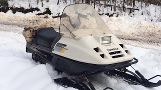 1991 Ski Doo Tundra 250  First Rip of the Year [upl. by Edroi]