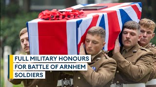 British soldiers killed 80 years ago during Operation Market Garden finally laid to rest [upl. by Edniya]