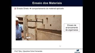 Aula 01 Propriedades dos Materiais  Parte 1  Materiais de Construção I [upl. by Noelyn]