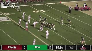 FOOTBALL Vilonia Eagles at Alma Airedales  101024 [upl. by Cassady]