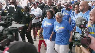 We need to be united  The Grandmother of Juneteenth hosted her 2024 Walk for Freedom in Dallas [upl. by Ytsur]