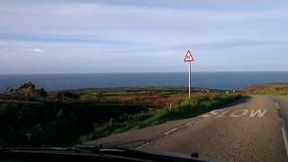 Drive Zennor to St Ives Cornwall [upl. by Gilligan]