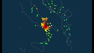 Terremoto ML 30 a Potenza del 13 ottobre 2024 alle ore 004628  GlobalQuake [upl. by Rotsen]