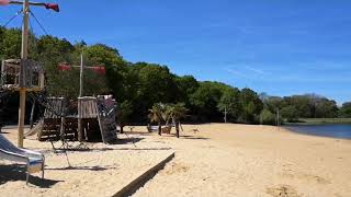 Ruislip Lido beach in London [upl. by Eelarac874]