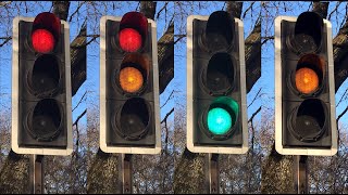 Brighton Grand Parade A23 JO Edward Street Siemens Helios CLS Traffic Lights [upl. by Durer]