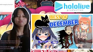 「Best Of HoloEN December」REACTION [upl. by Janina354]