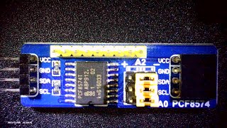 The PCF8574 I2C 8 channel IO expander [upl. by Orips]